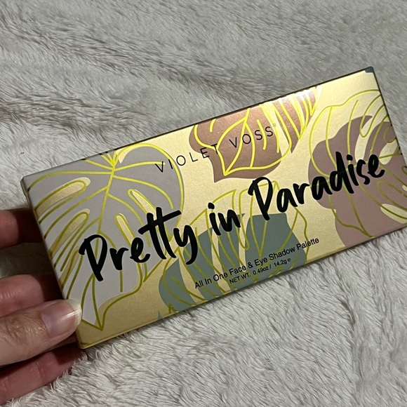 Violet Voss Pretty in Paradise Pallete 6 Shade Shadow + 2 Shade Face - Picture 2 of 9
